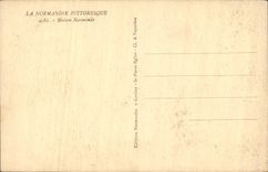 CPA La Normandie Pittoresque Maison Normande