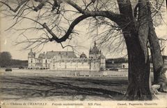 CPA Chateau de Chantilly facade septentrionale 