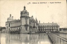CPA Chateau de Chantilly Facade Nord Ouest 