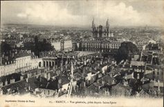 CPA Nancy Vue generale prise depuis Saint Epvre 