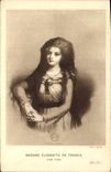 CPA Madame Eslisabeth de France 