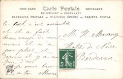 CPA F Brunery Meditation in gedanken vertieft 