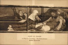 CPA Musee de Colmar La Mise au Tombeau 