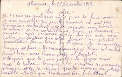 CPA Bonne Annee Homme