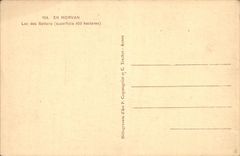CPA En Morvan Lac des Settons 