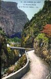 CPA Les gorges du Loup La Nouvelle Route et le Pont de l'Abime 