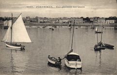 CPA Portrieux Vue generale des Quais 