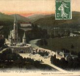 CPA La Basilique Vue plongeante 