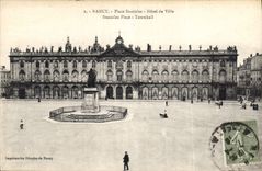 CPA Nancy  Place Stanislas hotel de Ville 