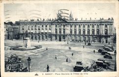 CPA Nancy  Place Stanislas et l'Hotel de Ville 