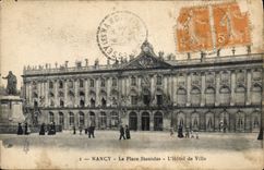 CPA Nancy  La Place Stanislas L'Hotel de Ville 