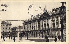 CPA Nancy  Place Stanislas Hotel de Ville et Prefecture 
