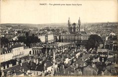 CPA Nancy Vue generale prise de la Basilique Saint Epvre 