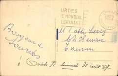 CPA Bernadette rentrant de Bartres a la Veille des apparitions 