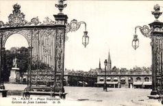 CPA Nancy Place Stanislas Grilles de Jean Lamour 
