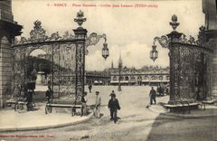 CPA Nancy Stanislas Grilles Jean Lamour 