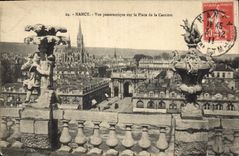 CPA Nancy Vue Panoramique sur la Place de la Carriete 