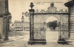 CPA Nancy Place Stanislas Grilles Jean Lamour 