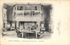 CPA Chateau de Meillant Cheminee du Grand Salon 