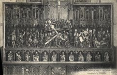 CPA Meillant Cher Le Chateau Retable de la Chapelle 