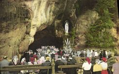 CPA Lourdes La Grotte 