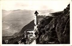 CPA Lourdes Le Pibeste La Montagne Enchantee 