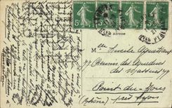 CPA Lourdes La Basilique vue du Chateau Fort 