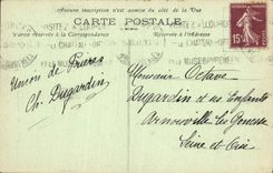 CPA Lourdes La Basilique Entrée du Rosaire 