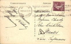 CPA Lourdes La Basilique et le Monument Interallie 