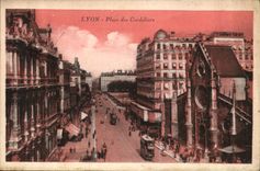 CPA Lyon Place des Cordeliers 