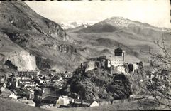 CPA Lourdes Le Chateau The Castle 
