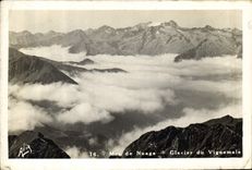 CPA Mer de Nuage Glacier du Vignemale 