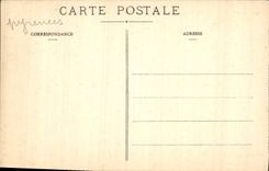 CPA Les Pyrenees Gavarnie Le lac Glace La Crete de Tuquerouye Pic de l'Astazon