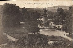 CPA Lyon  Place Carnot Gare de Perrache 