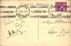 CPA Lourdes La Basilique et les Pyrenees 