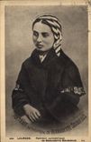 CPA Lourdes Portrait Authentique de Bernadette Soubirous 