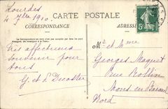 CPA Grotte de Notre de Lourdes 