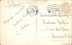 CPA St Sauveur Le Pont Napoleon 