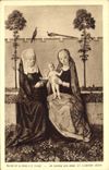 CPA Maitre de la Sybille de Tibure La Vierge Sta Anne et L'Enfant Jesus 