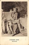 CPA L'Homme Assis Fragonard 