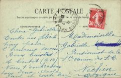 CPA Blanche Madone Les Enfants 