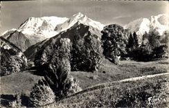 CPA La Chaine du Mont Blanc 