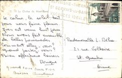 CPA La Chaine du Mont Blanc 