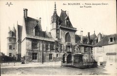 CPA Bourges Palais Jacques Coeur La Facade 