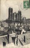 CPA Bourges La Cathedrale vue du Palais Jacques Coeur 