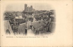 CPA Bourges Vue Generale prise du Palais Jacques Coeur 