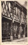 CPA Bourges Maison de la Reine Blanche 