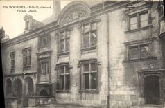 CPA Bourges Hotel Lallemant Facade Ouest 