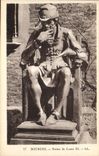 CPA Bourges Statue de Louis 