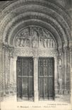 CPA Bourges Cathedrale Porte du Nord 
